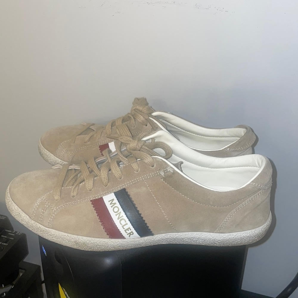MONCLER SUEDE SHOES